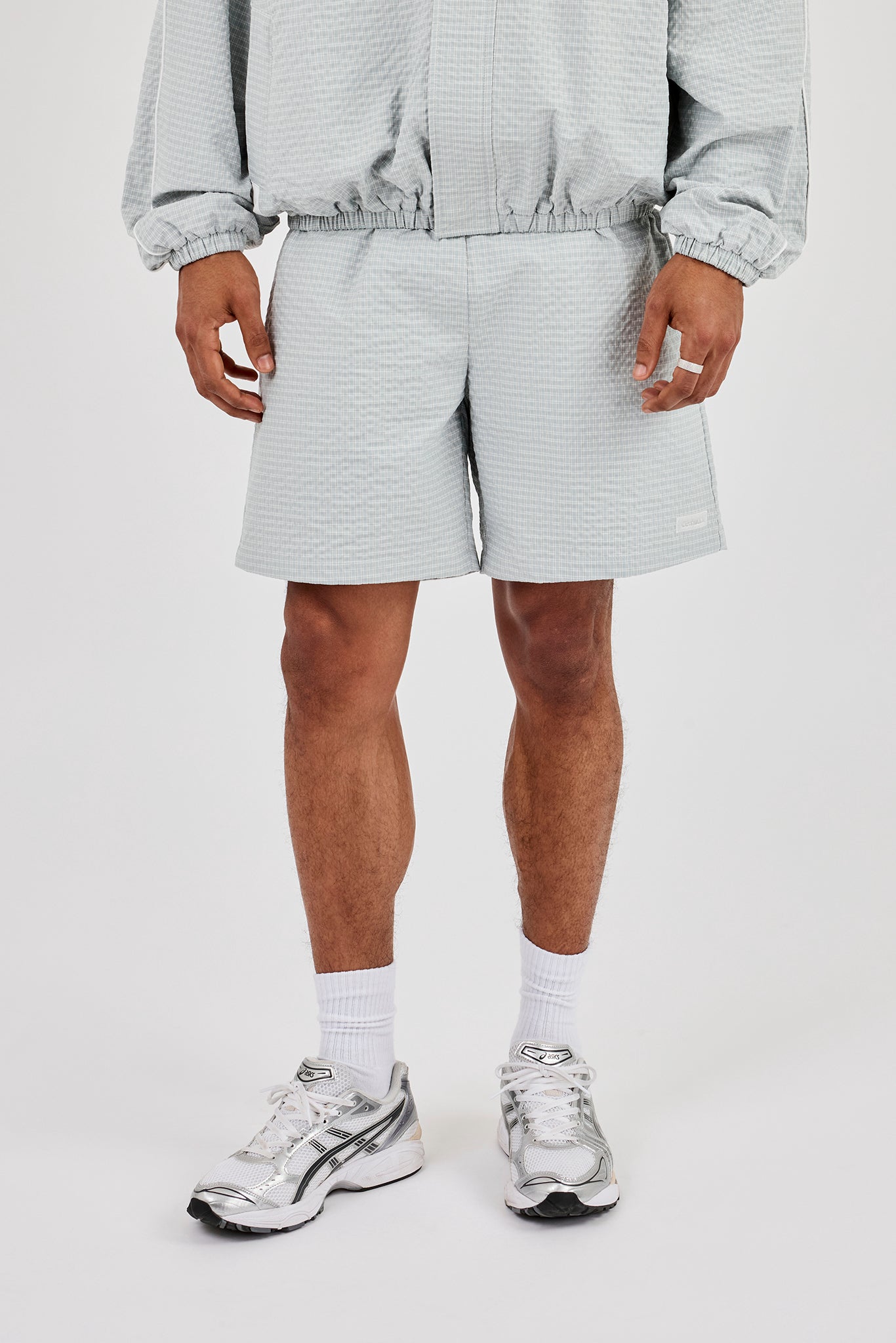 Check Relaxed Short - Green